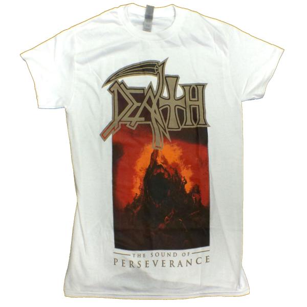 【DEATH】デス「THE SOUND OF PERSEVERANCE WHITE」Tシャツ