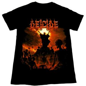 【DEICIDE】ディーサイド「TO HELL WITH GOD」Tシャツ｜no-remorse