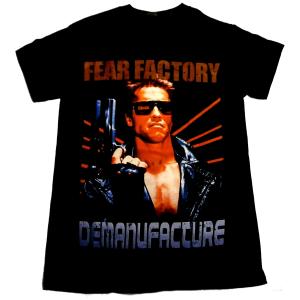 フィア ファクトリー Tシャツ FEAR FACTORY DEMANUFACTURE 正規品