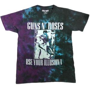 GUNS&ROSES】ガンズ アンド ローゼズ「USE YOUR ILLUSION」Tシャツ