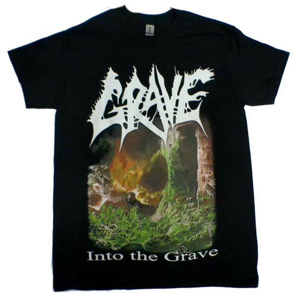 【GRAVE】グレイブ「INTO THE GRAVE」Tシャツ