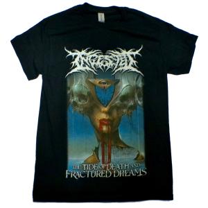 【INGESTED】インジェステッド「THE TIDE OF DEATH AND FRACTURED DREAMS」Tシャツ｜no-remorse