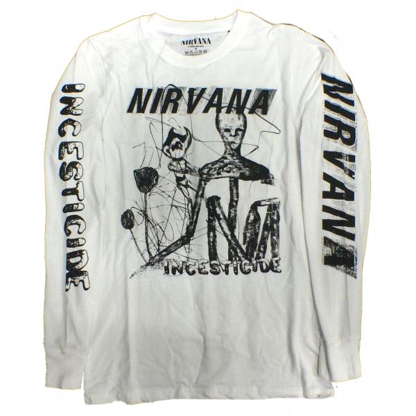 【NIRVANA】ニルヴァーナ「INCESTICIDE」ロングスリーブシャツ
