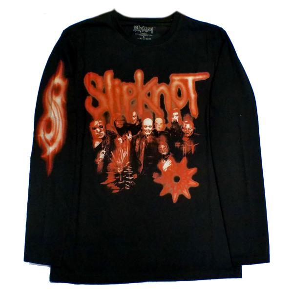 【SLIPKNOT】スリップノット「T.E.S.F GROUP SHOT」ロングスリーブシャツ