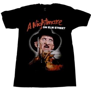 A NIGHTMARE ON ELM STREET】エルム街の悪夢「POSTER」Tシャツ : NO