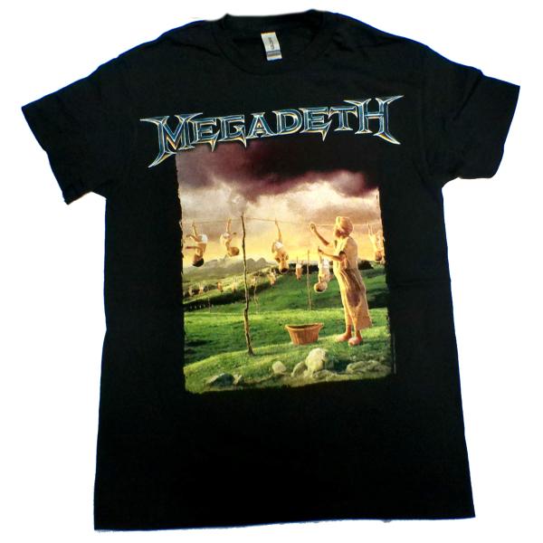 【MEGADETH】メガデス「YOUTHANASIA」Tシャツ