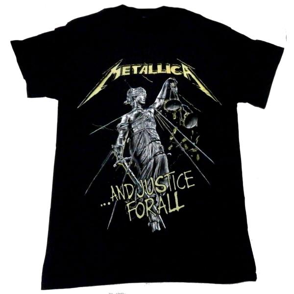 【METALLICA】メタリカ「AND JUSTICE FOR ALL TRACKS」Tシャツ