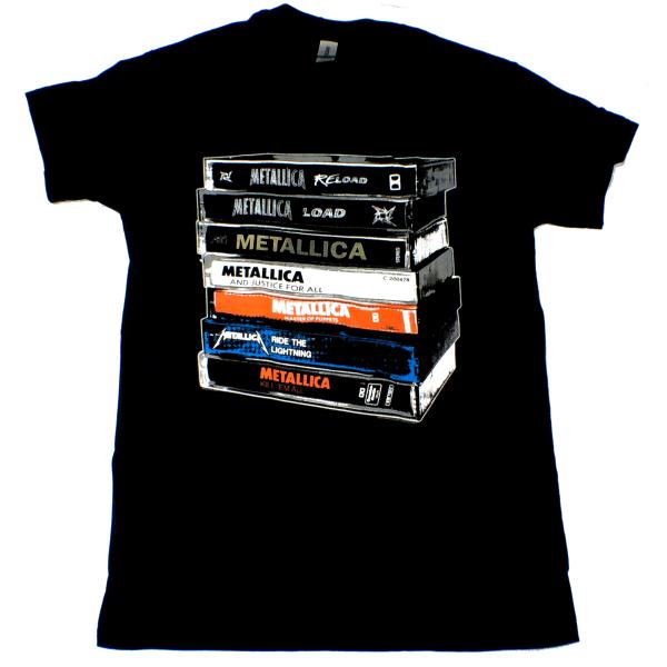 【METALLICA】メタリカ「CASSETTE」Tシャツ