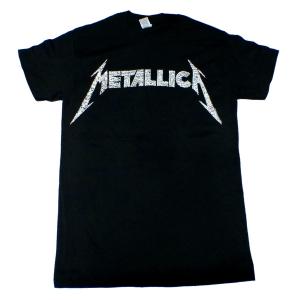 【METALLICA】メタリカ「40TH ANNIVERSARY SONGS LOGO」Tシャツ