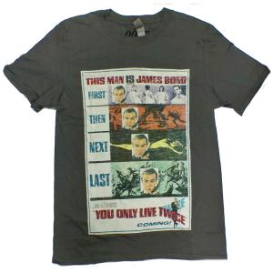 JAMES BOND 007】ジェームズボンド007「ムーンレイカー」Tシャツ : NO