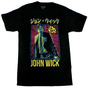【JOHN WICK】ジョン ウィック「NEON MANGA」Tシャツ｜no-remorse