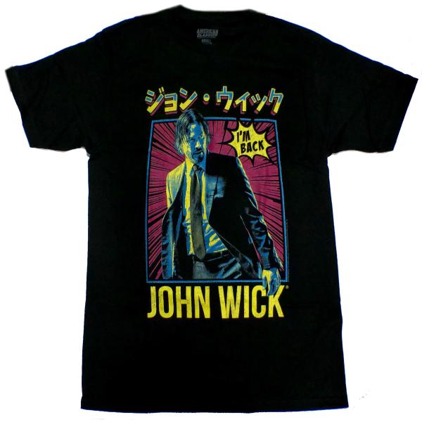 【JOHN WICK】ジョン ウィック「NEON MANGA」Tシャツ