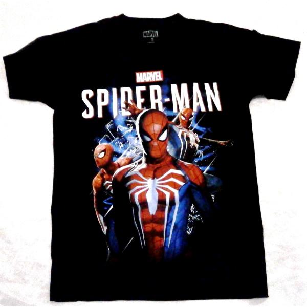 【SPIDER-MAN】スパイダーマン「MONTAGE」Tシャツ