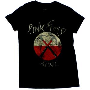 【PINK FLOYD】ピンクフロイド「THE WALL HAMMERS LOGO」Tシャツ｜no-remorse