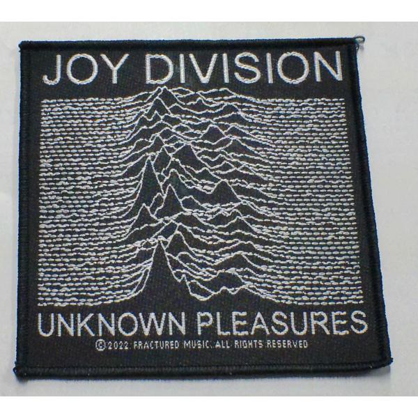 【JOY DIVISION】ジョイ ディビジョン「UNKNOWN PLEASURES」布刺しゅうパッ...