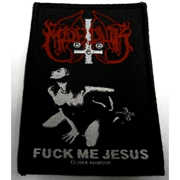 MARDUK「FUCK ME JESUS」布刺しゅうパッチ
