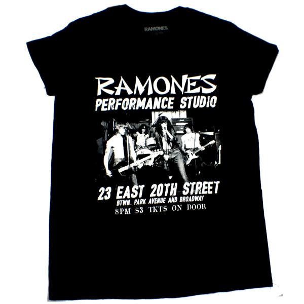 【RAMONES】ラモーンズ「EAST VILLAGE」Tシャツ