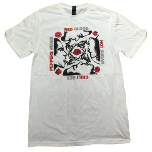 【RED HOT CHILI PEPPERS】レッドホットチリペッパーズ「BSSM WHITE」Tシャツ