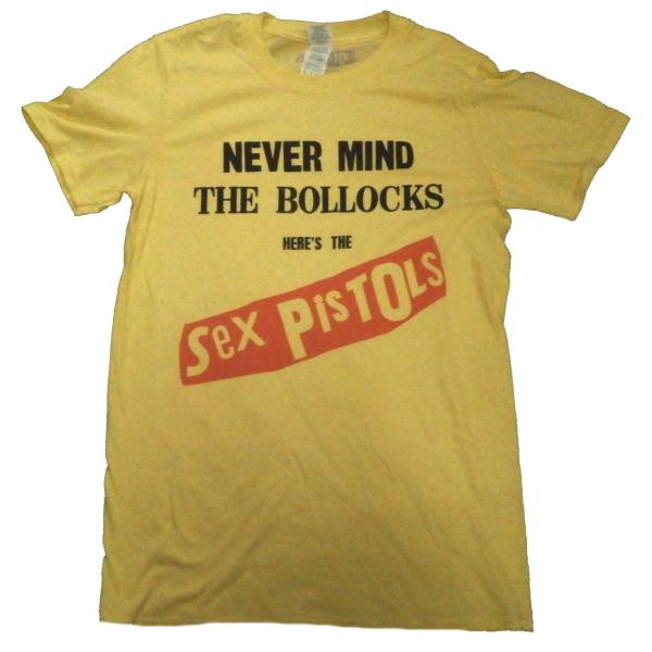 【SEX PISTOLS】セックスピストルズ「NEVER MIND YELLOW」Tシャツ