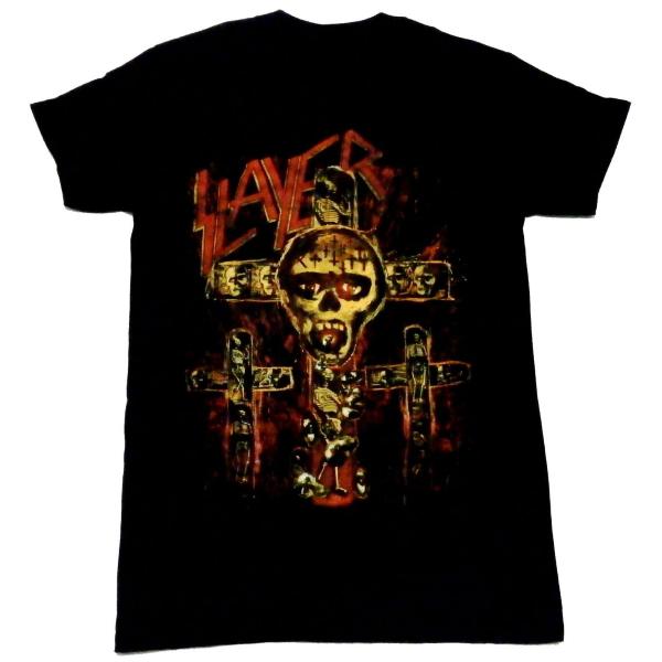 【SLAYER】スレイヤー「SOS CRUCIFICTION」Tシャツ