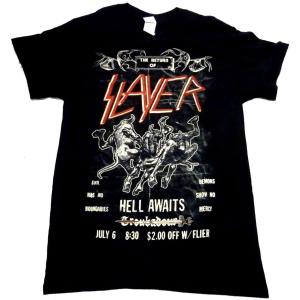 SLAYER】スレイヤー「SEASON IN THE ABYSS BLACK」Tシャツ : NO 