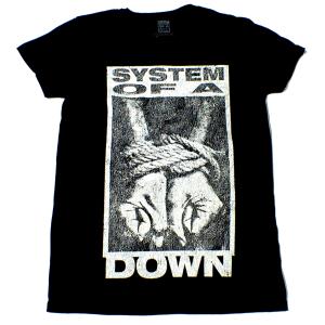 SYSTEM OF A DOWN・システム・オブ・ア・ダウン・DISTRESSED LOGO・T