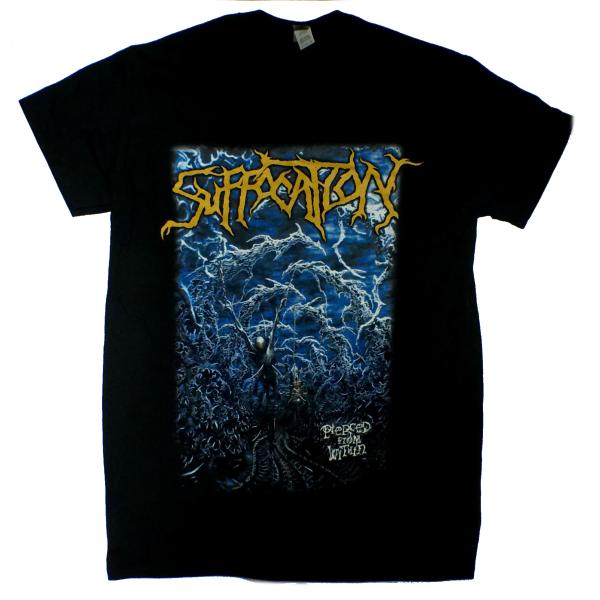 【SUFFOCATION】サフォケーション「PIECED FROM WITHIN」Tシャツ