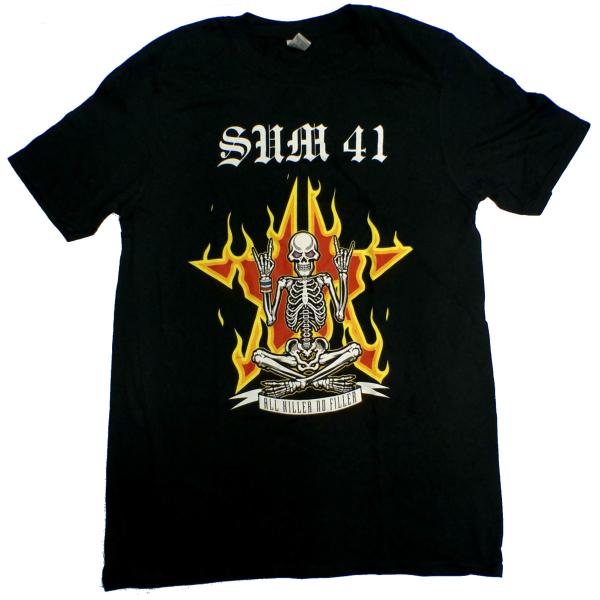 【SUM 41】サム フォーティーワン「ALL KILLER NO FILLER」Tシャツ