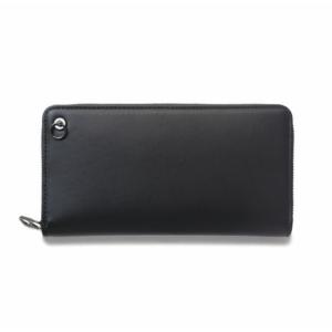 【JAM HOME MADE】BLACK DIAMOND ZIP LONG WALLET -LaVish- J-WA023 ジャムホームメイド ブラックダイヤモンドロングウォレット 長財布 本革 日本製｜no-target-nagi