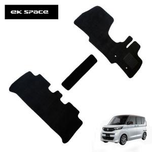 eK SPACE ekスペース B34A B35A B37A B38A B30系 黒 フロアマット ｅＫ スペース 30系 34 35 37 38｜no1-price