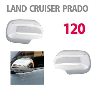 ランクル70 ランドクルーザー シルバー メッキ ミラーカバー LAND