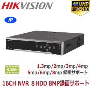HIKVISION] [IP-NVR 4CH] FULL-HD IP NVR 4CH ネットワーク 録画機