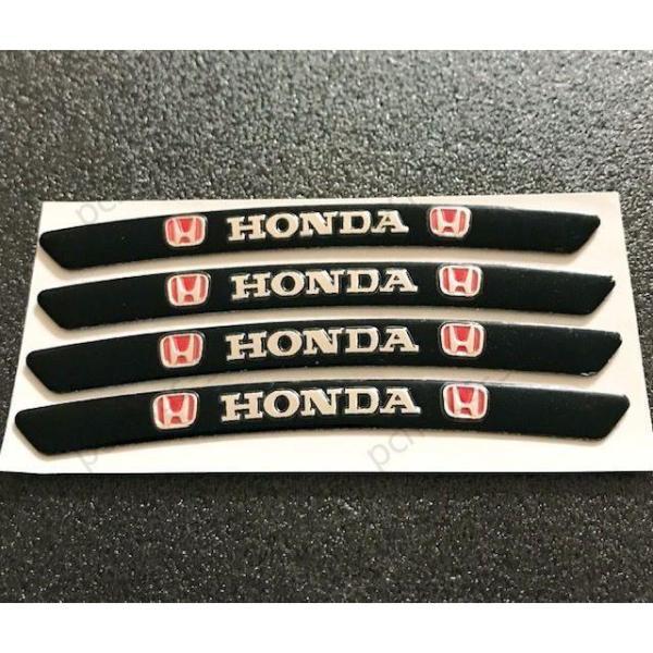 ホンダ ホイールリムステッカー HONDA 新型 ホンダ 車 バイク ブラック