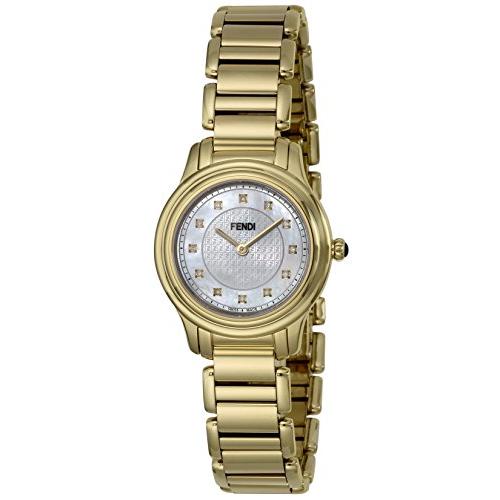 [フェンディ] 腕時計 クラシコラウンド ホワイトパール文字盤 ダイヤモンド F251424500D...