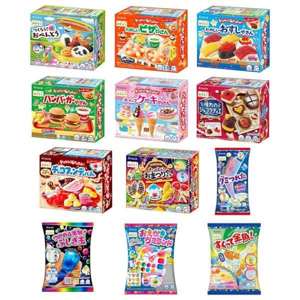 知育菓子 クラシエ 楽しく作ってみんなで食べよう！お子様の豊かな創造力を育む「知育菓子」12種類セッ...