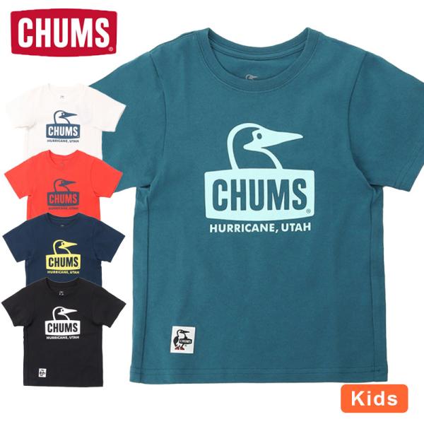 ＼2024年新色入荷／CHUMS チャムス キッズ Booby Face Tシャツ（90cm 100...