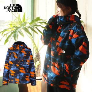 ノースフェイス THE NORTH FACE メンズ ノベルティコンパクトノマドジャケット（M L XL）総柄 アウター フード付きジャケット メール便不可 NP72332｜noadept