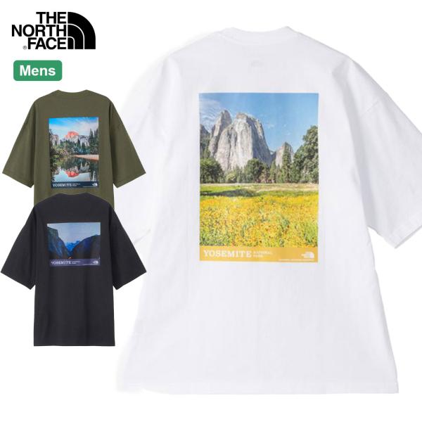 国内正規品 ノースフェイス メンズ ヨセミテシーナリーTシャツ（S M L XL）ユニセックス 1点...