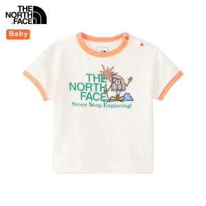 国内正規品 ノースフェイス THE NORTH FACE ベビーS/S ラッチパイルリンガーTシャツ（80cm 90cm）半袖Tシャツ トップス NTB32474 1点のみメール便可