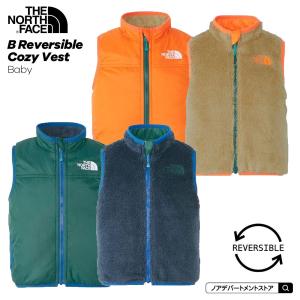 ノースフェイス THE NORTH FACE ベビー リバーシブルコージーベスト（80cm 90cm）NYB82345 メール便不可 アウター フリース ベスト 2023秋冬｜noadept