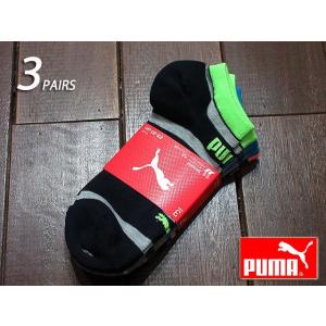 PUMA 靴下 3足組 スニーカーソックス ミックス 3PAIRS 5%OFF 356-7