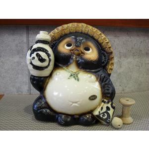 信楽焼　徳利上げ狸　６号サイズ SALE 値下げ 縁起物