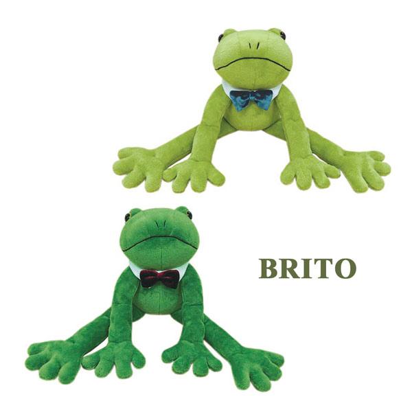 10661-62 モンスイユ ブリトー S ぬいぐるみ オリジナル カエル 動物 animal MO...