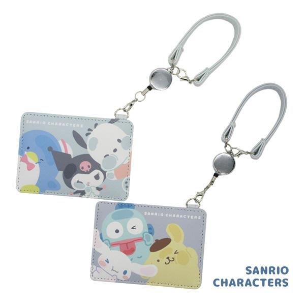 【ネコポス便発送可】118479-80 カミオ サンリオキャラクターズ パスケース ムギュット ブル...