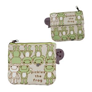 179371-23 かえるのピクルス ティッシュポーチ ピクルス 横並び pickles the frog カエル ナカジマコーポレーション 予約/23年1月