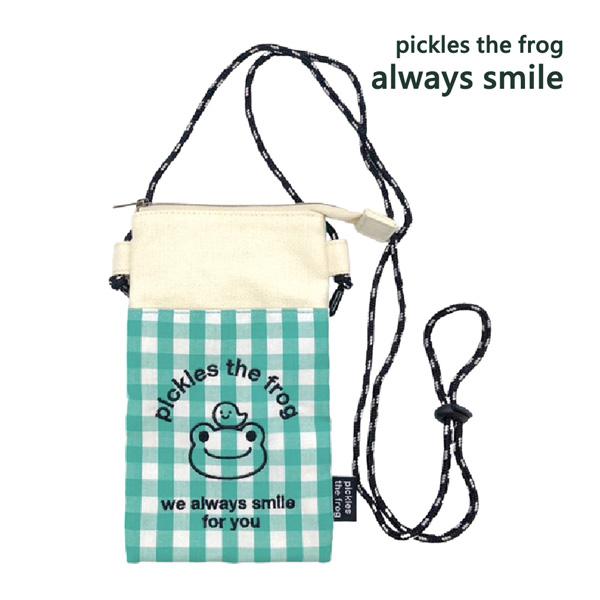 【ネコポス便発送可】192486-24 かえるの ピクルス always smile ギンガム ファ...