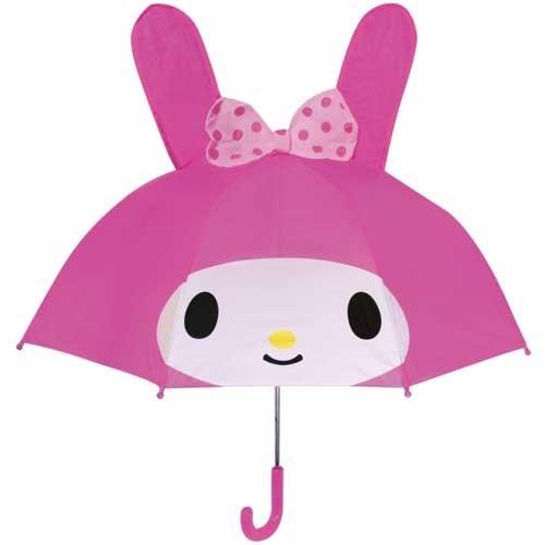 19337 Js キャラクター 耳付き傘 マイメロディ 子供 キッズ 雨 SANRIO サンリオ m...