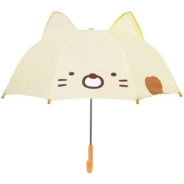 19342 Js キャラクター 耳付き傘 すみっコぐらし ねこ San-x サンエックス 子供 キッ...