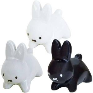 209345-47 ミッフィー 箸置き うさぎ Lサイズ miffy ディックブルーナ dick bruna カトラリーレスト 金正陶器｜noahs-ark