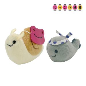 204301-18 けろけろけろっぴ×かえるのピクルス 雪だるま ぬいぐるみ S